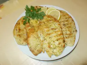 Chicken Steaks in a Grill Pan