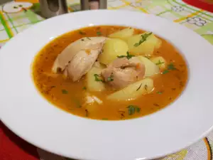 Delicious Chicken Stew with Potatoes