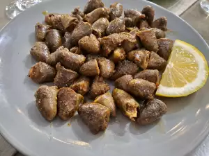 Chicken Hearts in Oil