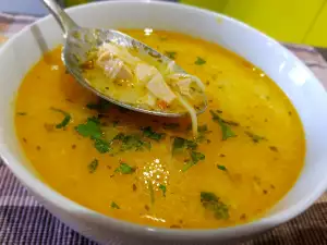 Magical Chicken Soup with Cinnamon