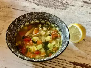 Chicken Soup with Lots of Vegetables