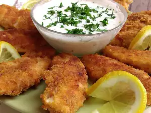 Chicken Fillets with Herbal Crumbing without Frying