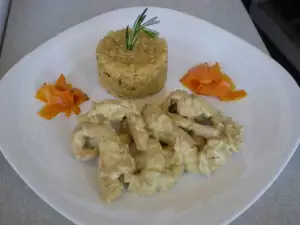 Chicken Fillets with Four Cheese Sauce