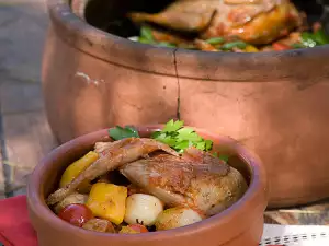 Duck Stew in a Clay Pot