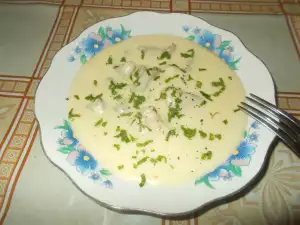 Chicken Bites in Bechamel Sauce