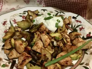 Easy Chicken and Zucchini Dinner