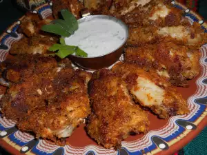 Breaded Chicken Wings in the Oven