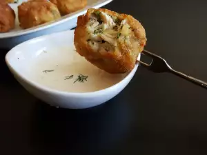 Chicken Meatballs with Spring Onions