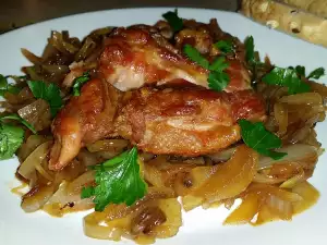 Chicken Steaks with Caramelized Onions