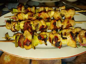 Chinese-Style Chicken Skewers