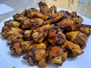 Oven-Baked Chicken Wings with Sweet Marinade