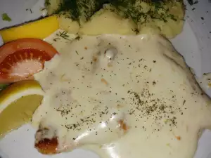 Chicken Fillet with Garlic Yoghurt Sauce