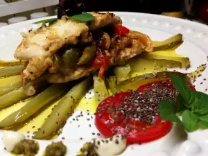 Quick Italian Dish with Chicken and Peppers