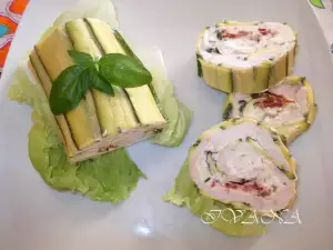 Chicken Roll with Zucchini