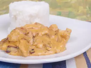 Chicken Curry with Mushrooms