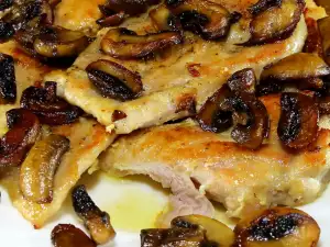 Chicken Scaloppini with Mushrooms