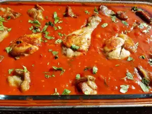 Pork and Chicken in Tomato Sauce