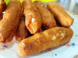 Fried Breakfast Cheese Sticks