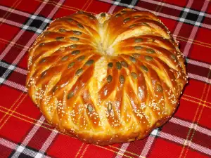 Peacock Feather Holiday Loaf