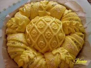 Round Loaf with Cottage Cheese