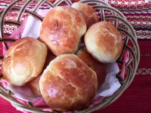 Delicious Buns with Feta Cheese