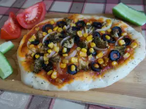 Vegan 30 Minute Pizza