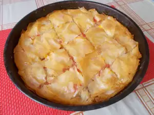 Turkish Delight and Walnut Pie