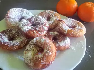 Tangerine Flavored Buttery Donuts