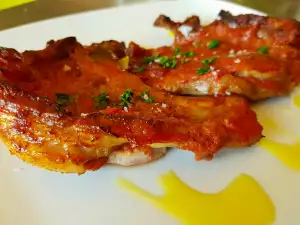 Pork Chops with Wine and Tomatoes