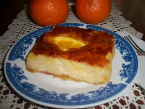 Portokalopita - Greek Orange Cake with Syrup