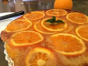 Orange Cake with Cardamom