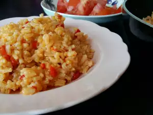 Spicy Vegan Pilaf with Cumin