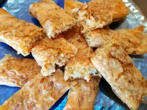 Serbian Vegan Filo Pastry Pie with Rice