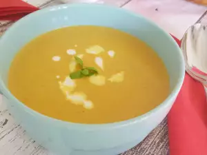 Vegan Potato Soup with Soy Milk