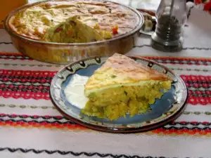 Rice, Zucchini and Eggplant Moussaka