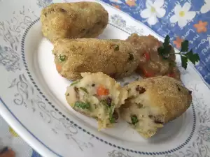 Lean Croquettes with Beans, Lentils and Potatoes