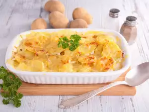 Potato Gratin with Cream