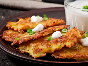 Panfried Potato Hash Browns