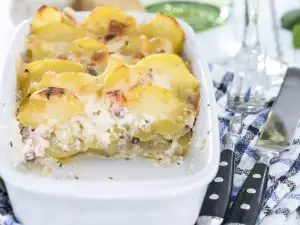 Potato Gratin with Garlic