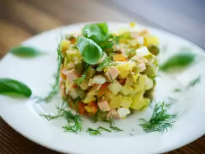 Latvian Spicy Potato Salad