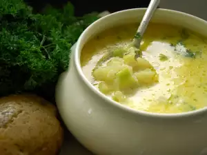 Potato Soup with Garlic