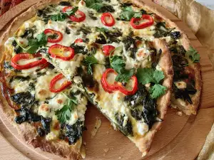 Spring Quiche with Dock and Sorrel