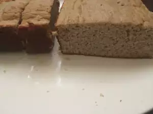 Banana Protein Bread with Peanut Butter