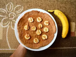 Protein Pancake with Banana and Peanut Butter