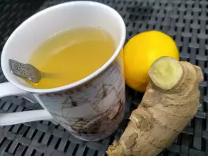 Ginger and Lemon Cough Medicine