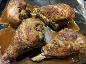 Turkey Shanks in a Baking Bag