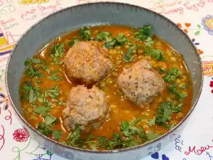 Turkey Meatballs with Peas