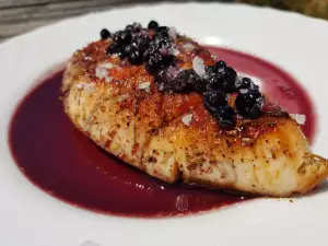 Turkey Breasts with Blueberry Sauce