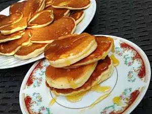 Fluffy Cream Pancakes