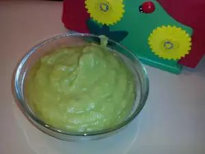 Pea Puree with Sweet Potatoes and Carrots